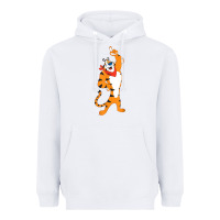 White Frosted Flakes Tony The Tiger T Shirt Heavyweight Hoodie - DesignPulse