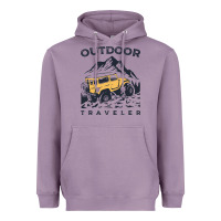 Lavender traveler Heavyweight Hoodie - DesignPulse