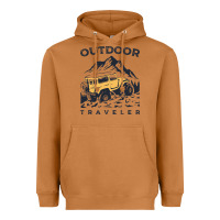 Meerkat traveler Heavyweight Hoodie - DesignPulse