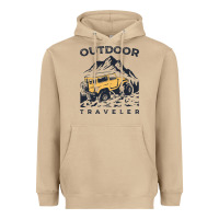 Mushroom traveler Heavyweight Hoodie - DesignPulse