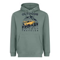 Sage traveler Heavyweight Hoodie - DesignPulse