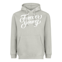 Moon Dust forever young Heavyweight Hoodie - DesignPulse