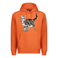Carrot American Shorthair Cat Premium Hoodie - LillyAllenDesigns