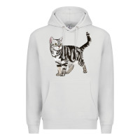 Dove Grey American Shorthair Cat Premium Hoodie - LillyAllenDesigns