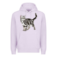 Lilac American Shorthair Cat Premium Hoodie - LillyAllenDesigns