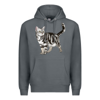 Rock American Shorthair Cat Premium Hoodie - LillyAllenDesigns