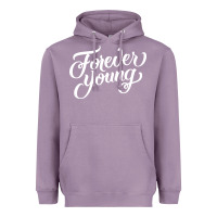 Lavender forever young Heavyweight Hoodie - DesignPulse