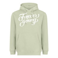 Matcha forever young Heavyweight Hoodie - DesignPulse