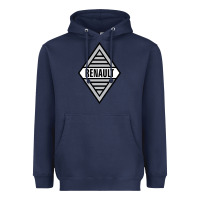 Navy renault old Heavyweight Hoodie - DesignPulse