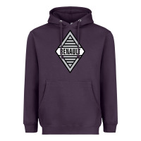 Plum renault old Heavyweight Hoodie - DesignPulse
