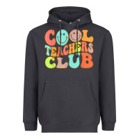 Smoke cool teachers club funny smile teachers club squad t shirt Heavyweight Hoodie - DesignPulse