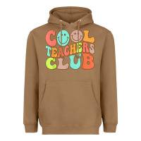 Toasted Coconut cool teachers club funny smile teachers club squad t shirt Heavyweight Hoodie - DesignPulse