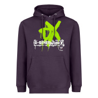 Plum D GENERATION X, D GENERATION X vinatge, D GENERATION X art, D GENERATI Heavyweight Hoodie - DesignPulse