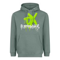 Sage D GENERATION X, D GENERATION X vinatge, D GENERATION X art, D GENERATI Heavyweight Hoodie - DesignPulse