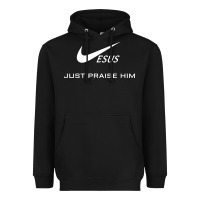 Black jesus just praise him Heavyweight Hoodie - DesignPulse