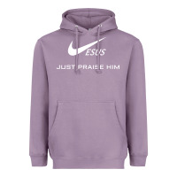 Lavender jesus just praise him Heavyweight Hoodie - DesignPulse