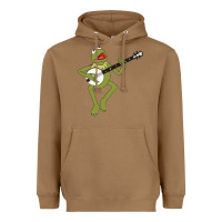 Toasted Coconut Kermit playing the banjo Classic Heavyweight Hoodie - DesignPulse