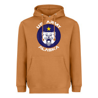 Meerkat us army alaska polar bear patch t shirt Heavyweight Hoodie - DesignPulse