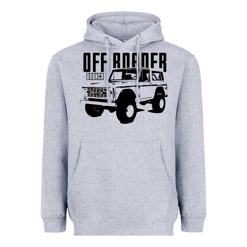 Off Roader Bronco Heavyweight Hoodie by DesignPulse | Teevron