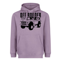 Lavender off roader bronco Heavyweight Hoodie - DesignPulse