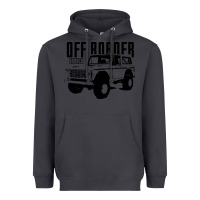 Smoke off roader bronco Heavyweight Hoodie - DesignPulse