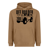Toasted Coconut off roader bronco Heavyweight Hoodie - DesignPulse