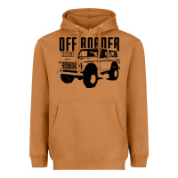 Meerkat off roader bronco Heavyweight Hoodie - DesignPulse