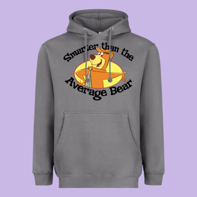 Yogi Bear Average Bear Heavyweight Hoodie Designed By Designpulse