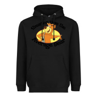 Black yogi bear average bear Heavyweight Hoodie - DesignPulse