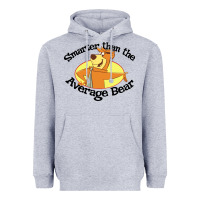 Heather Grey yogi bear average bear Heavyweight Hoodie - DesignPulse