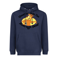 Navy yogi bear average bear Heavyweight Hoodie - DesignPulse