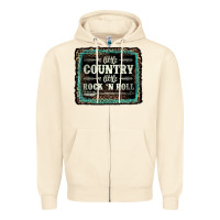 Sandshell a little country a little rock n roll Zipper Hoodie - AdoDesignShop