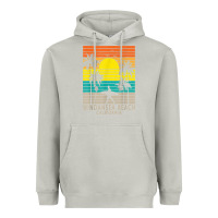 Moon Dust windansea beach california ca surfer surfing surf palm tree Heavyweight Hoodie - DesignPulse
