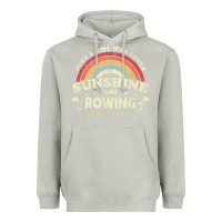 Moon Dust Rowing  . Just A Girl Who Loves Sunshine And Rowing Heavyweight Hoodie - DesignPulse