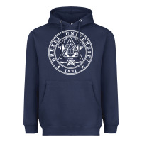 Navy drexel university Heavyweight Hoodie - DesignPulse