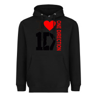 Black one direction Heavyweight Hoodie - DesignPulse
