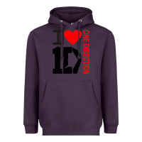 Plum one direction Heavyweight Hoodie - DesignPulse