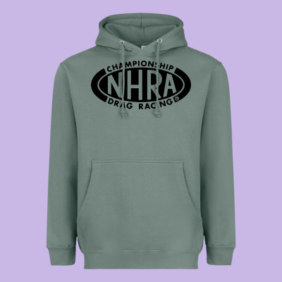 Nhra Oval Heavyweight Hoodie Designed By Designpulse