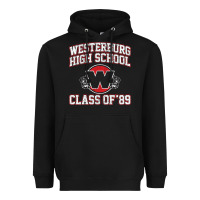 Black westerburg class of 89 (heathers) variant Heavyweight Hoodie - DesignPulse