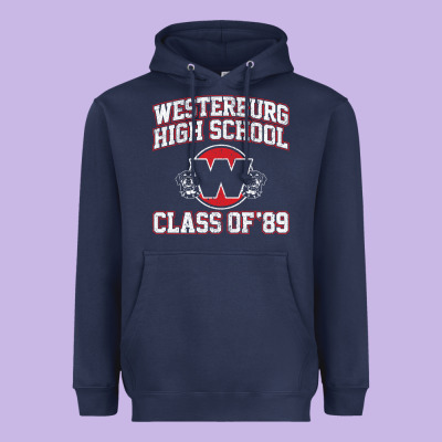 Westerburg Class Of 89 (heathers) Variant Heavyweight Hoodie Designed By Designpulse