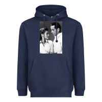 Navy humphrey bogart Heavyweight Hoodie - DesignPulse