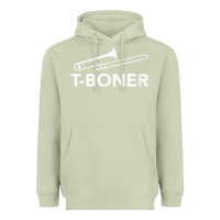 Matcha funny trombone funny t boner funny t boner tboner Heavyweight Hoodie - DesignPulse
