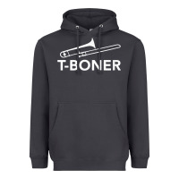 Smoke funny trombone funny t boner funny t boner tboner Heavyweight Hoodie - DesignPulse