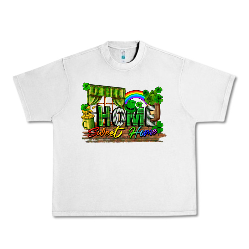 Home Sweet Home St. Patricks Day Urban Heavy Tee by FaDigitalArtStudio | Teevron