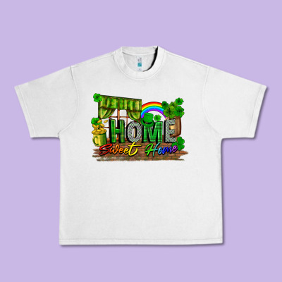 Home Sweet Home St. Patricks Day Urban Heavy Tee Designed By Fadigitalartstudio