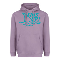 Lavender fins up jimmy Heavyweight Hoodie - DesignPulse
