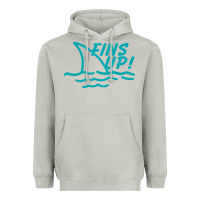 Moon Dust fins up jimmy Heavyweight Hoodie - DesignPulse