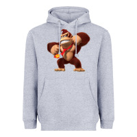 Donkey Kong 3d Poster Heavyweight Hoodie | Teevron