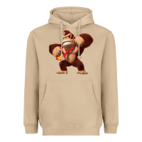 Mushroom Donkey Kong 3D Poster Heavyweight Hoodie - DesignPulse