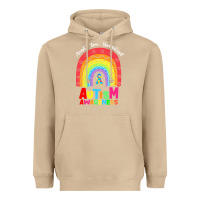 Mushroom autism awareness month t  shirt autism awareness rainbow accept unders Heavyweight Hoodie - DesignPulse